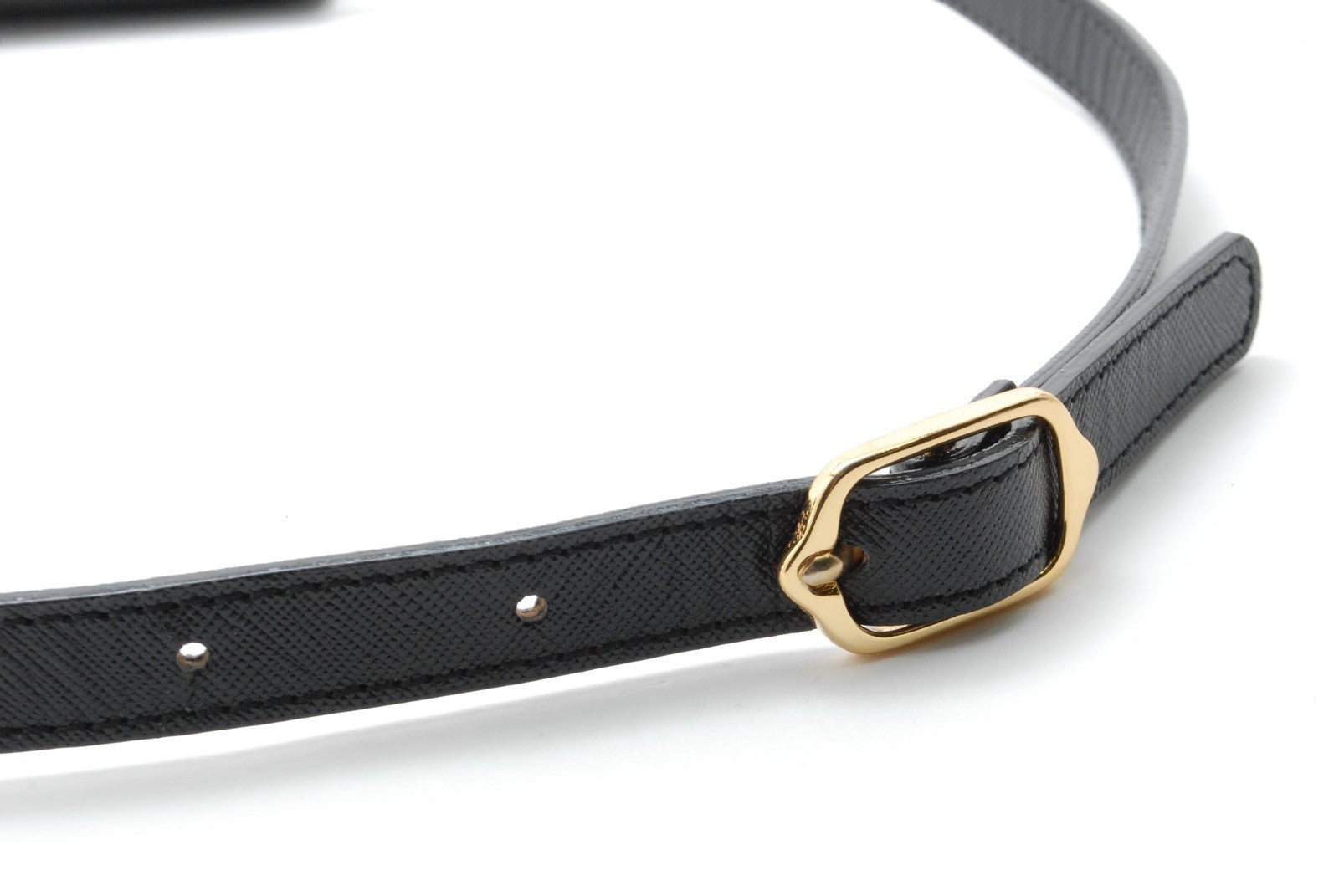 Saint Laurent Yves Saint Laurent Crossbody Shoulder Bag - Black, Leather