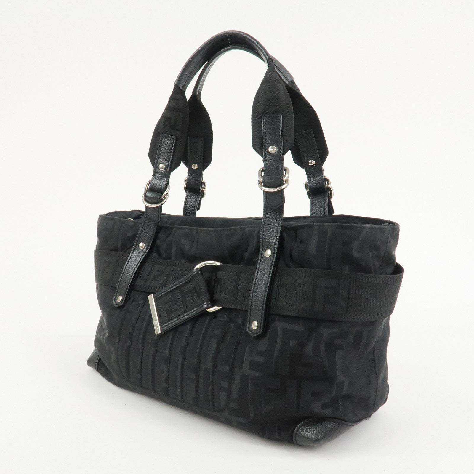 Fendi Shoulder Bag - Black, Nylon and Leather