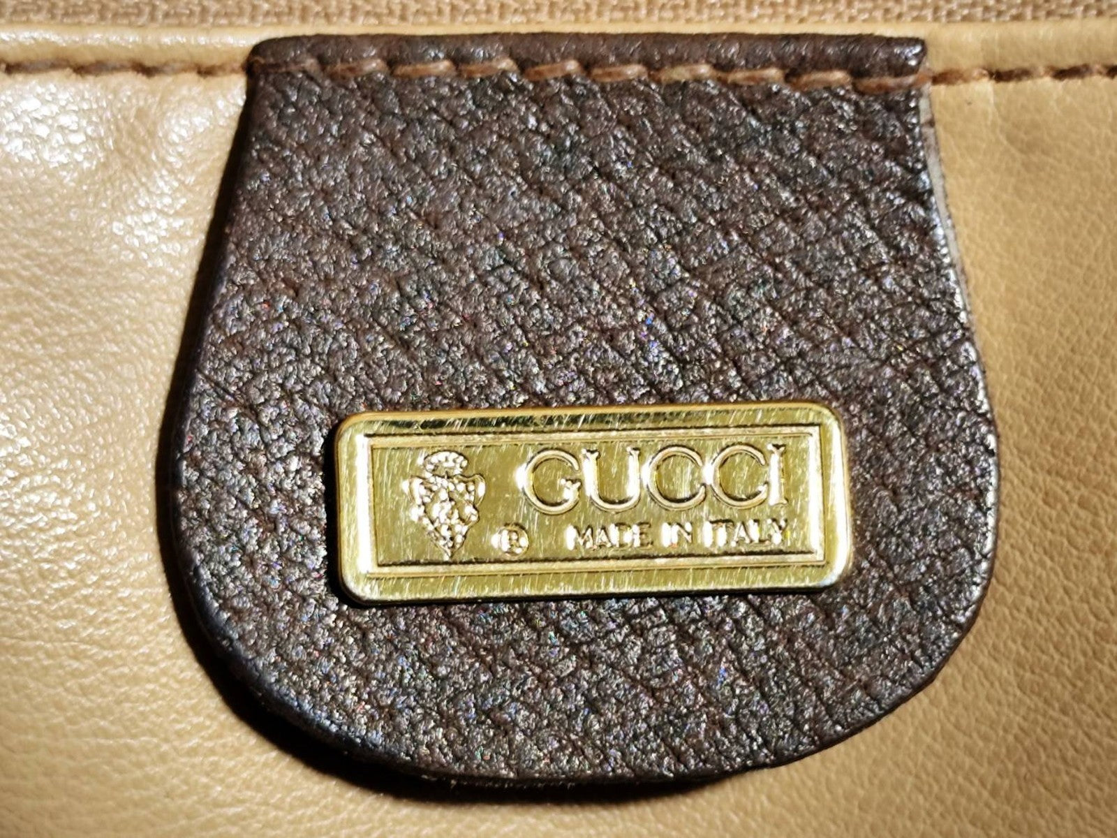 Gucci GG Supreme Boston Bag - Brown, PVC Leather