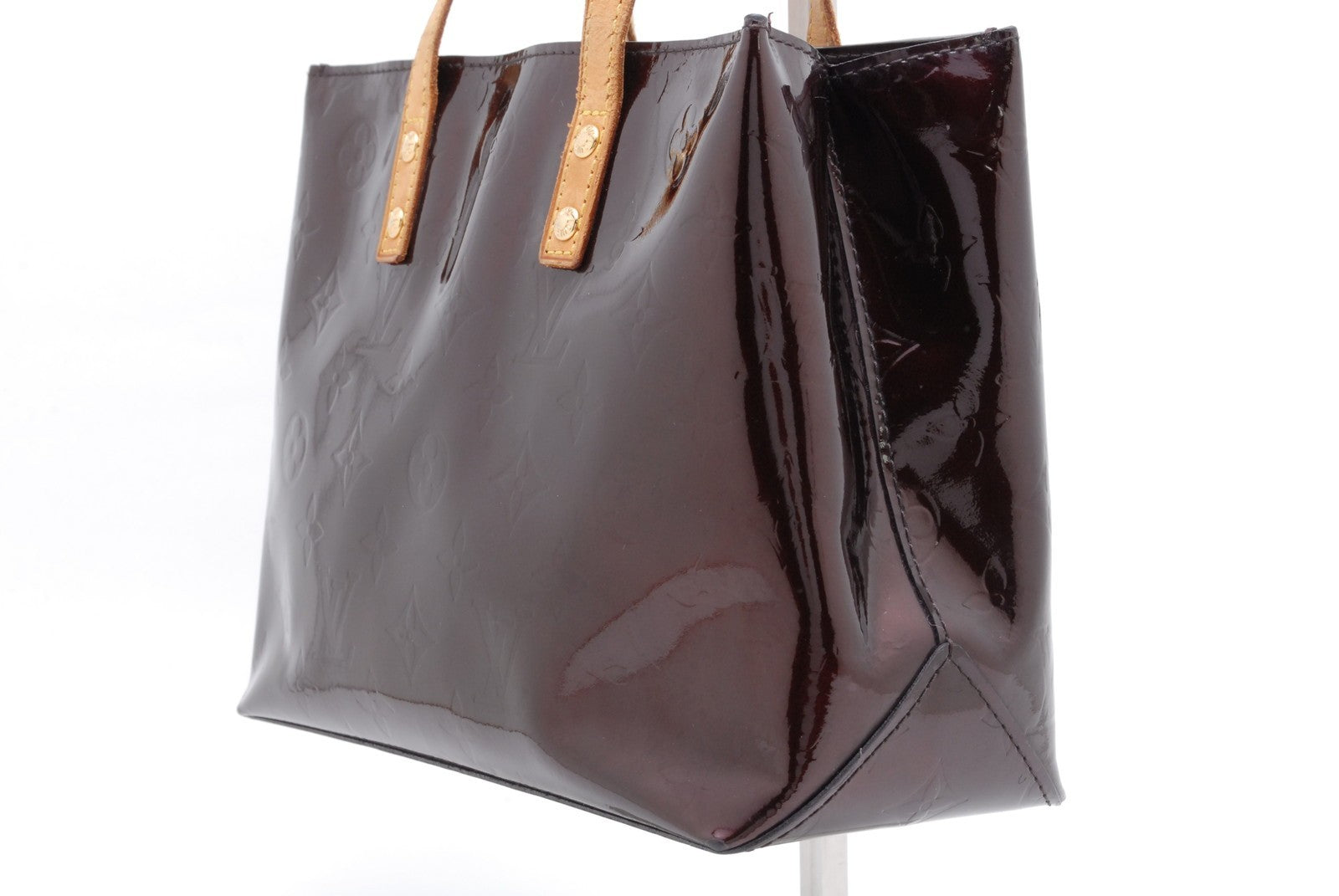 Louis Vuitton Reade PM Hand Bag - Amarante, Patent Leather