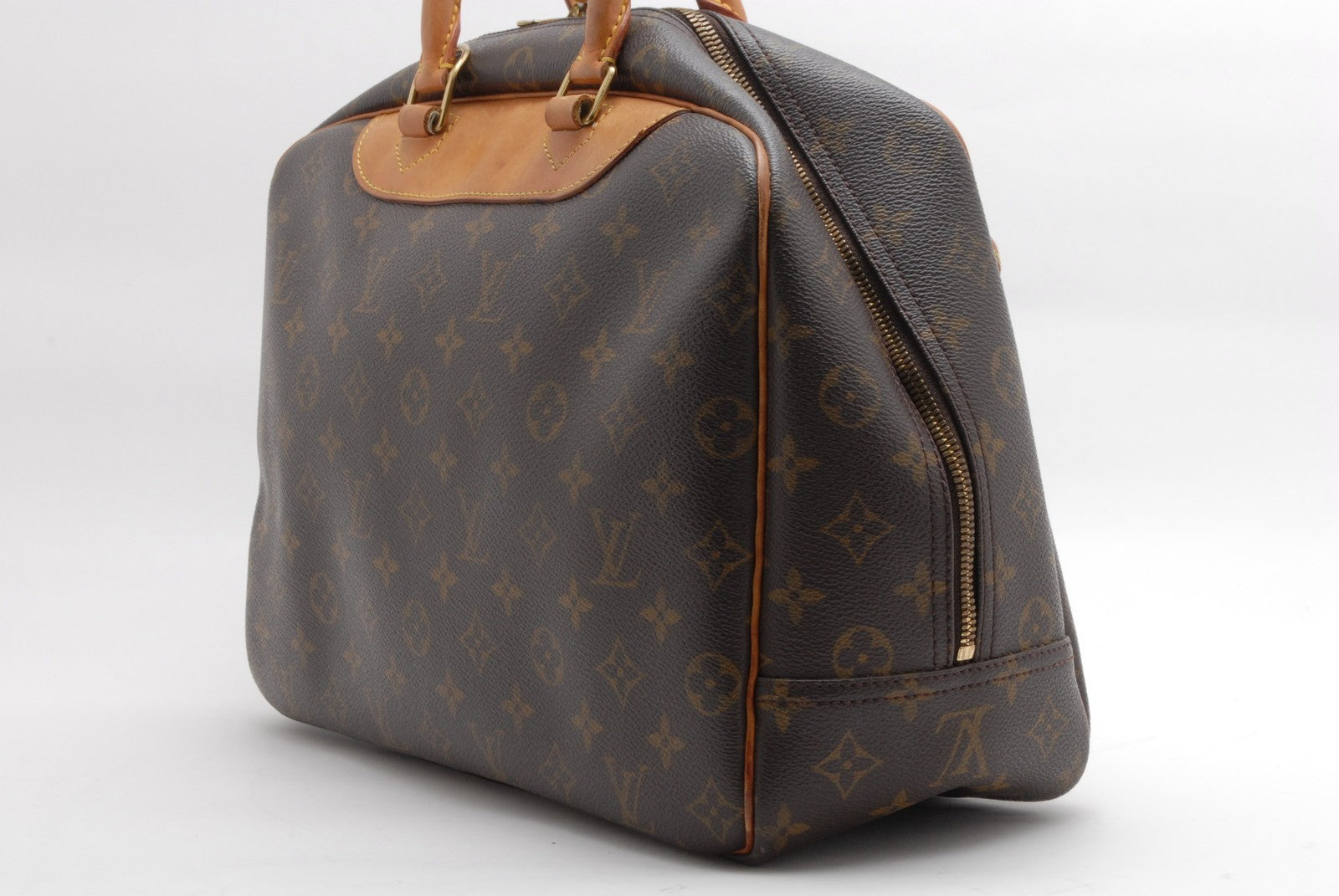 Louis Vuitton Louis Deauville Hand Bag - Brown, Leather