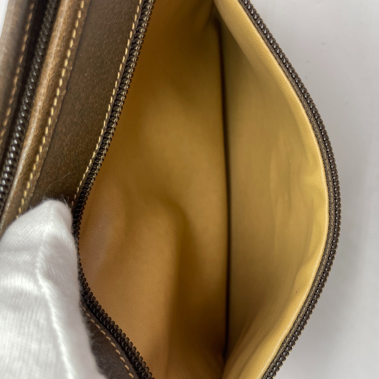 Gucci GG Clutch Bag - Brown, PVC Leather