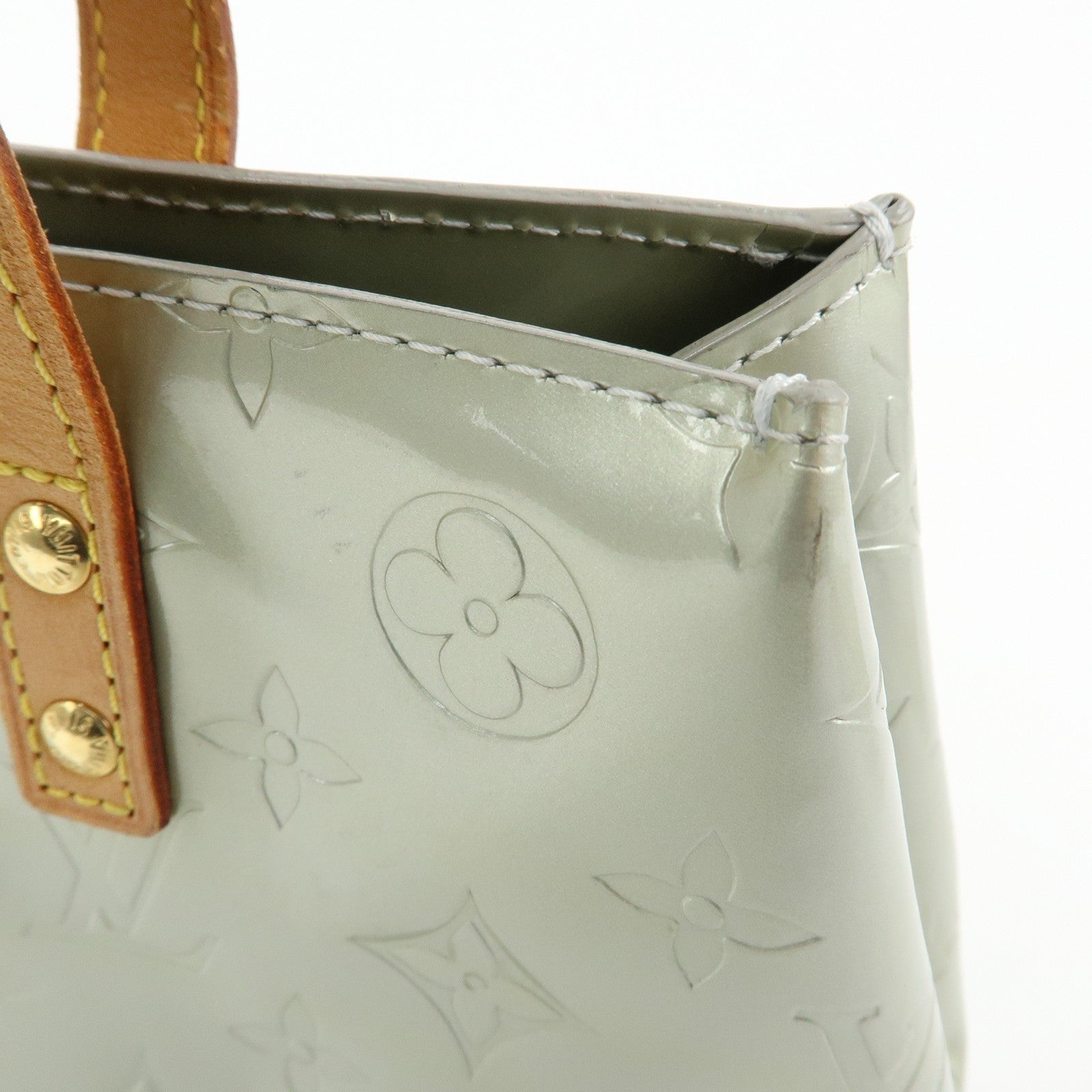Louis Vuitton M91145 Hand Bag - Gris, Vernis Leather