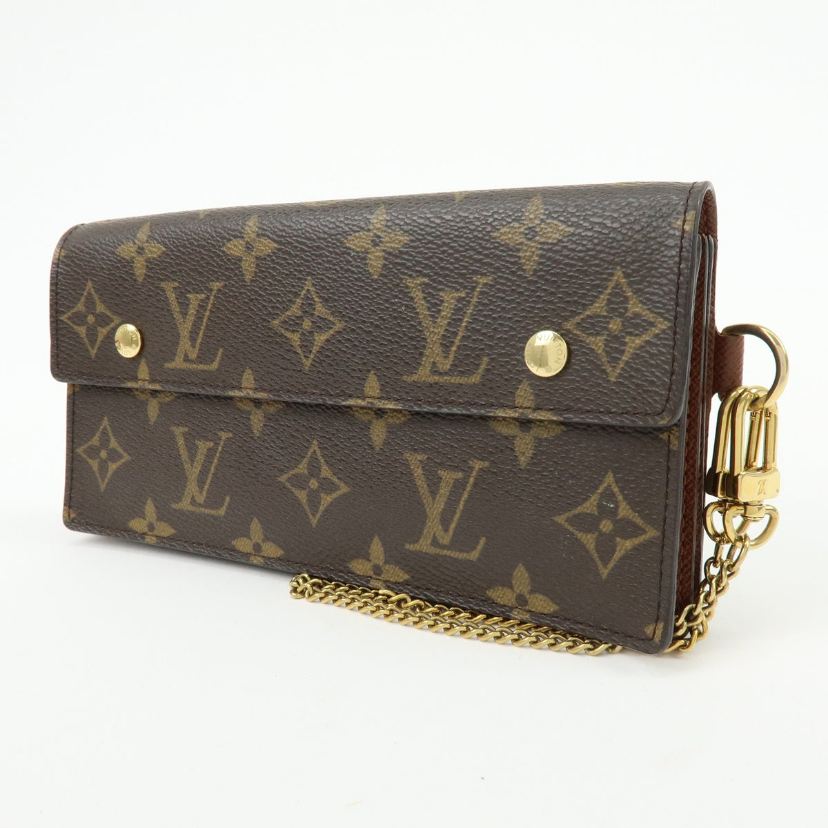 Louis Vuitton Portefeuille Accordion Long Wallet - Brown, Canvas