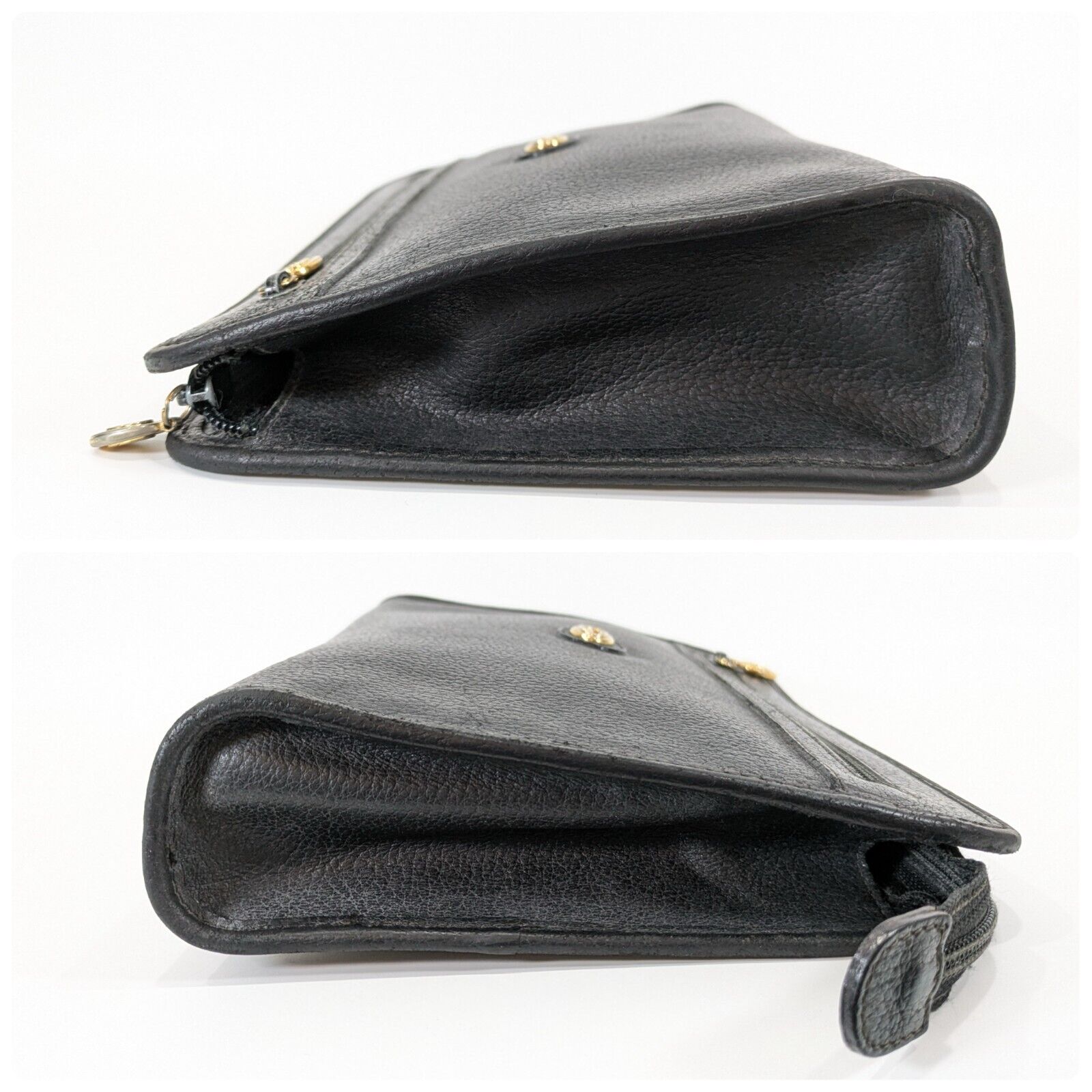 Gucci Clutch Second Bag - Black, Leather