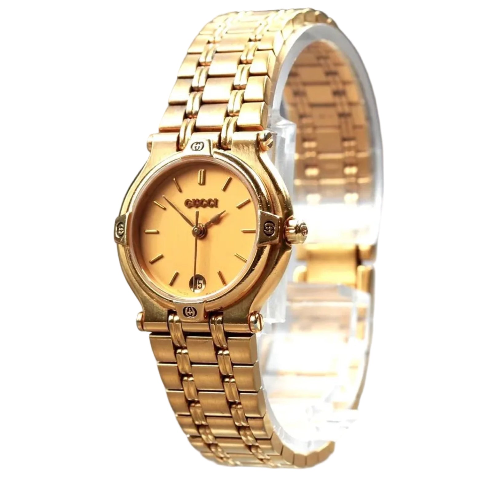 Gucci 9200L Watch - Gold, Stainless Steel