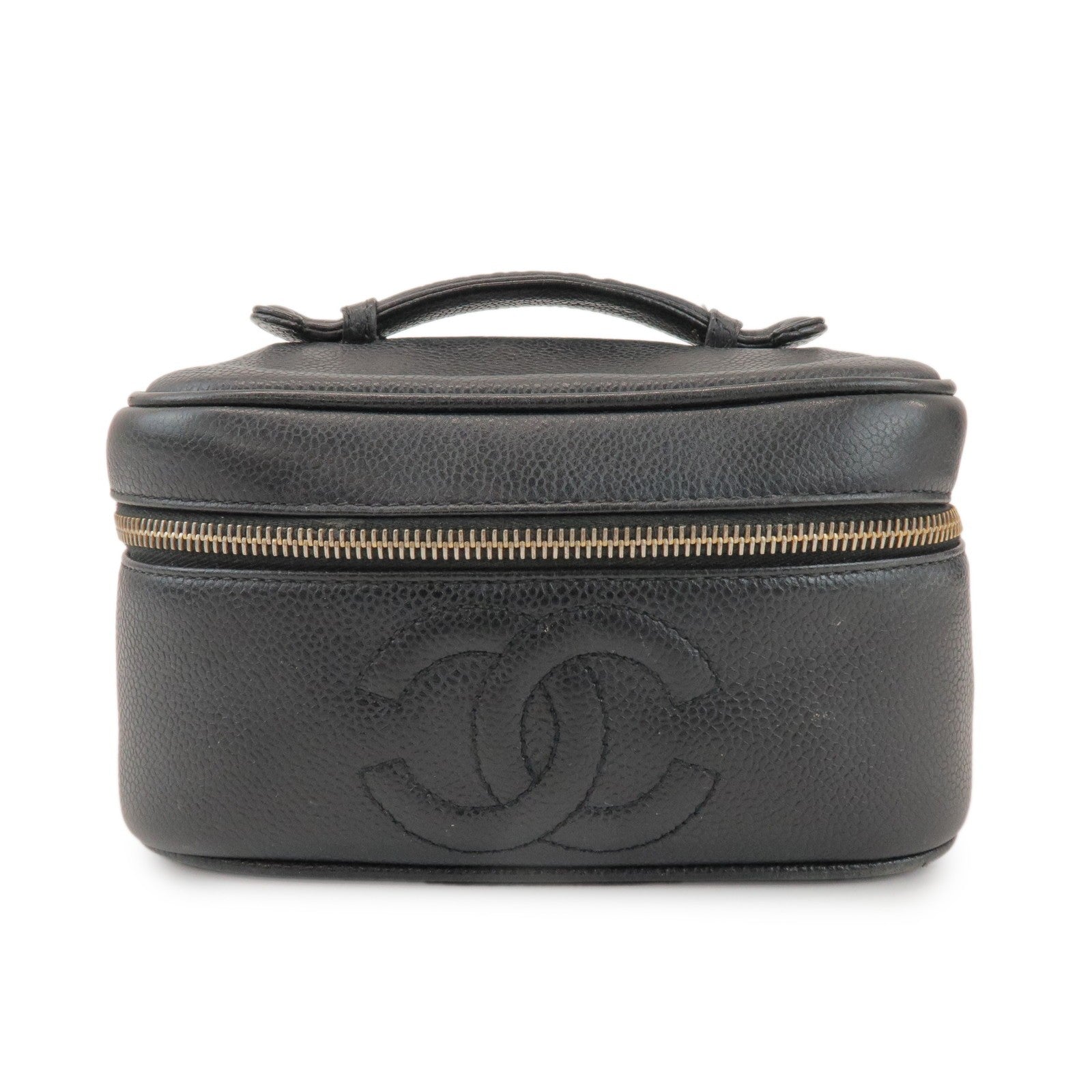 Chanel Vanity Bag - Black, Caviarskin