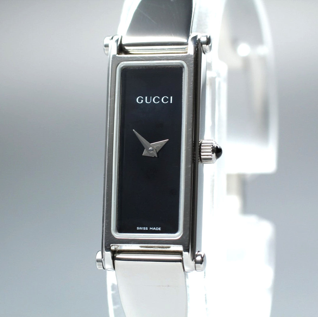 Gucci 1500L Women's Watch - Black, Stainless Steel