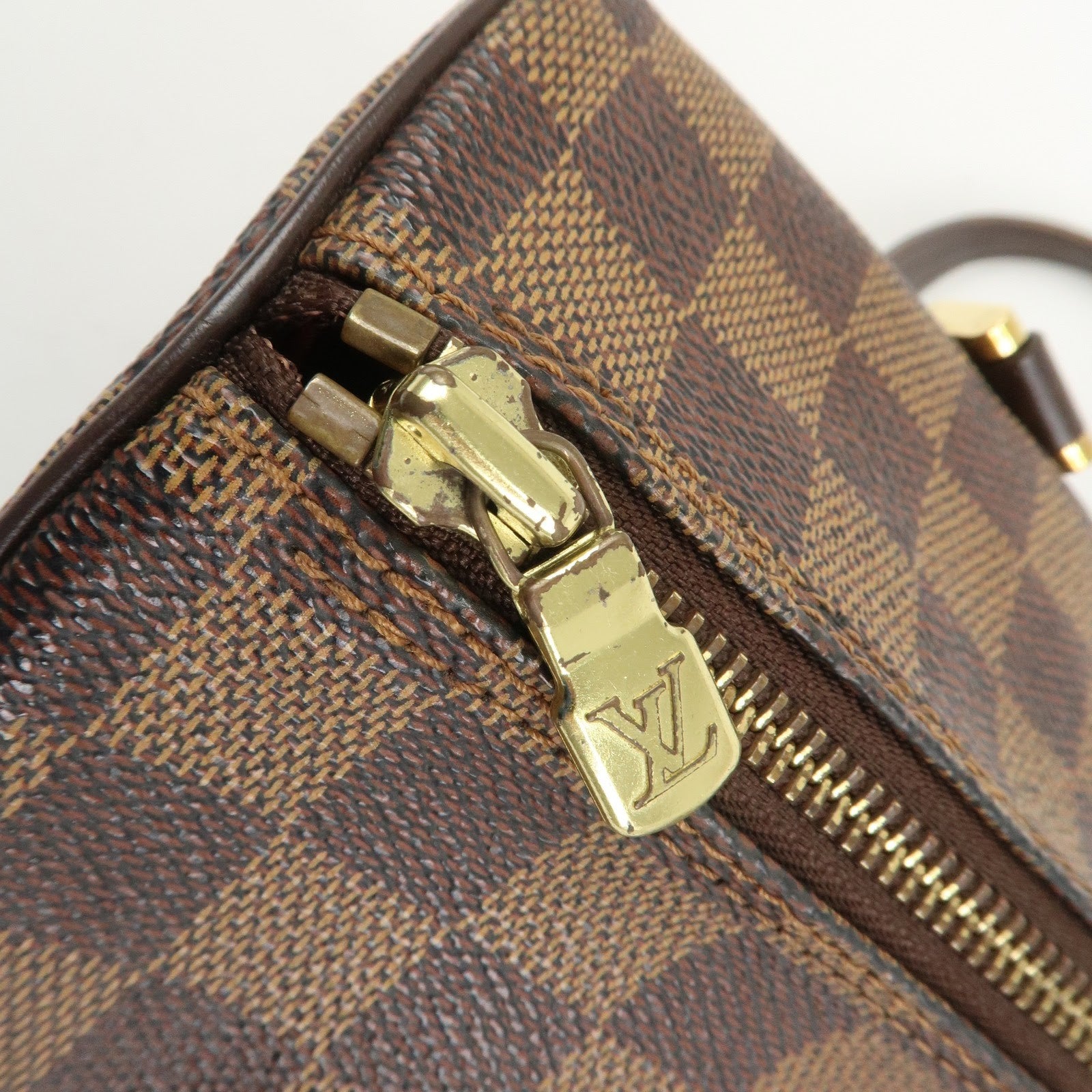 Louis Vuitton Damier Ebene Papillon 30 Handbag - Brown, Canvas