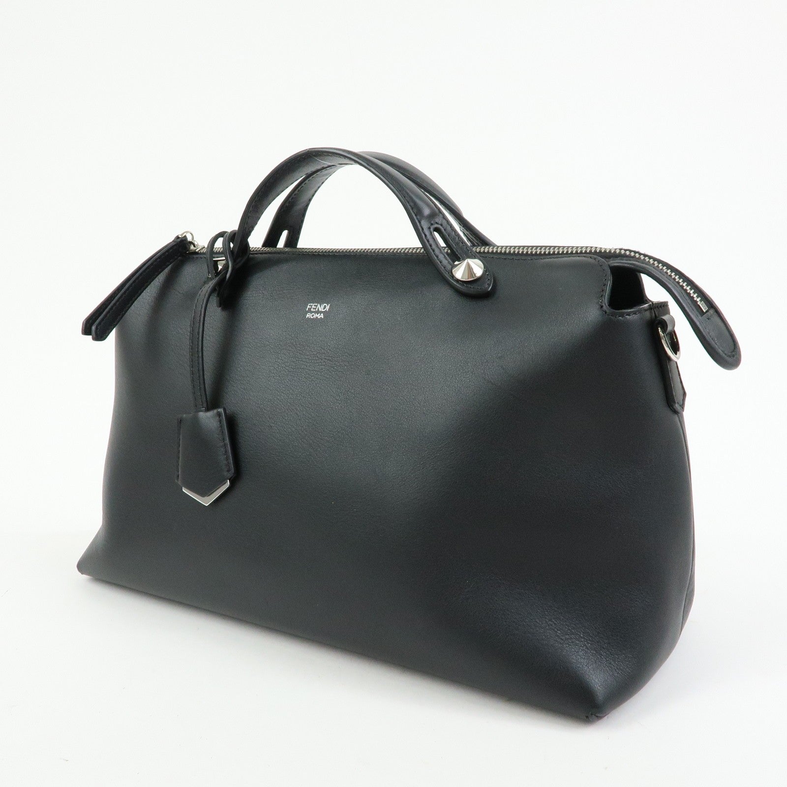 Fendi Hand Bag - Black, Leather