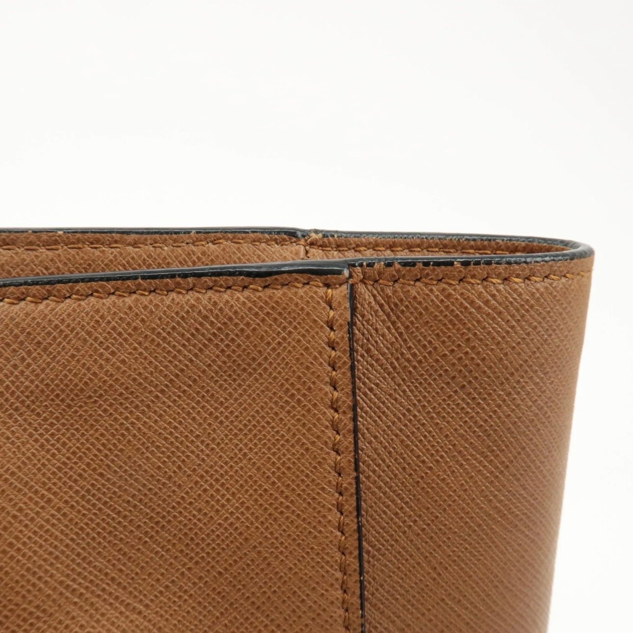 PRADA 2 way bag - Brown, Leather
