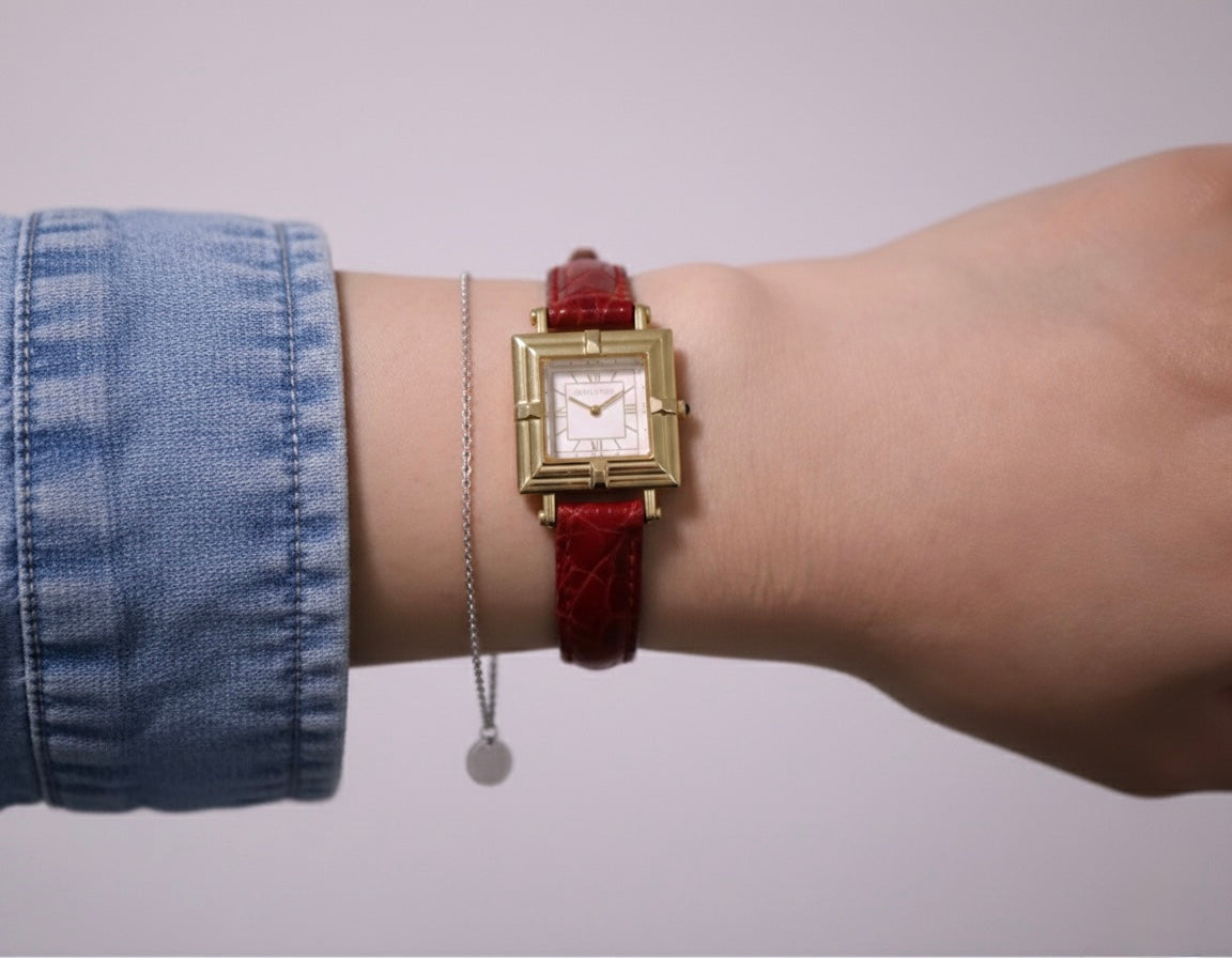 Yves Saint Laurent 5420-F46657 Wristwatch - White, Leather