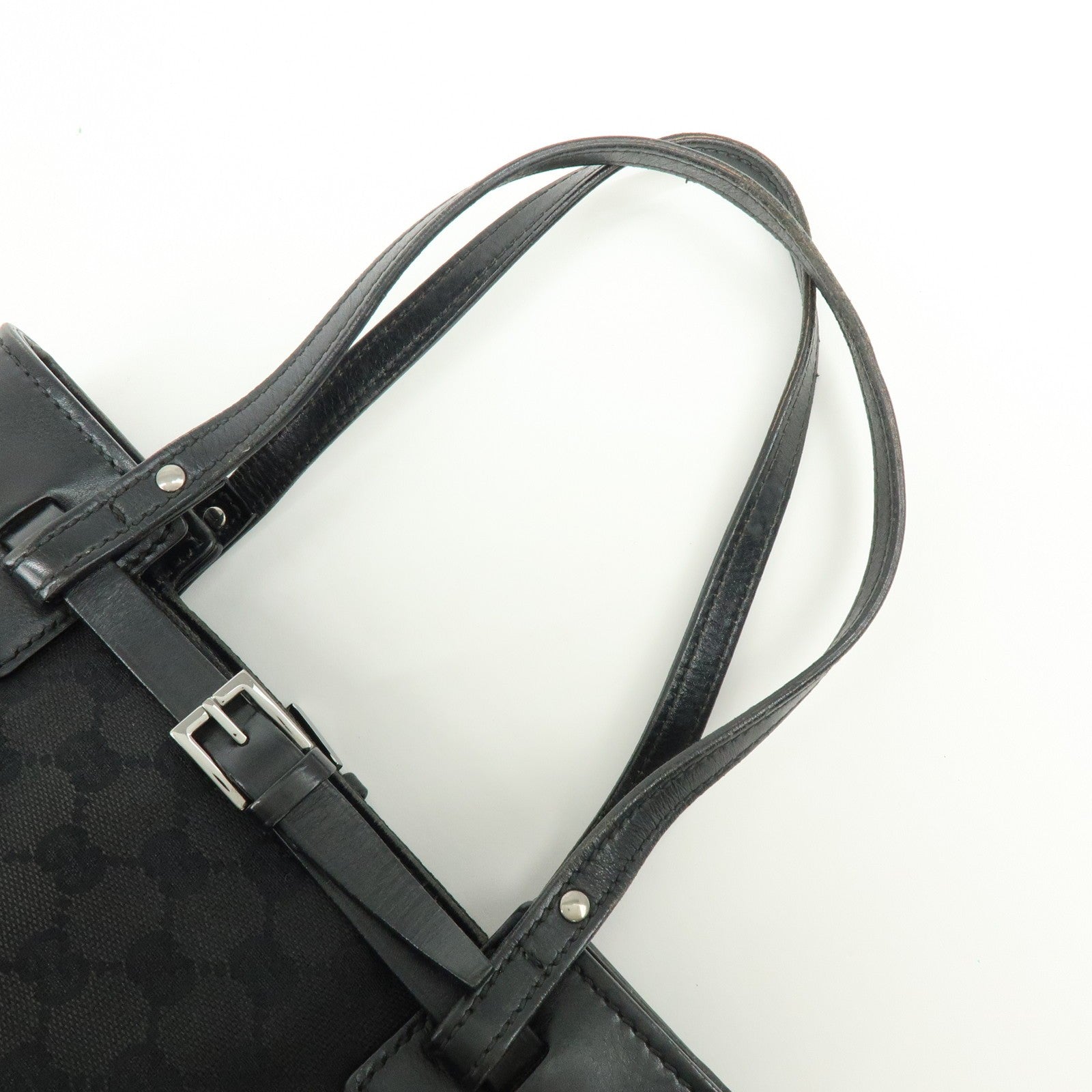 Gucci Tote Bag - Black, Canvas Leather