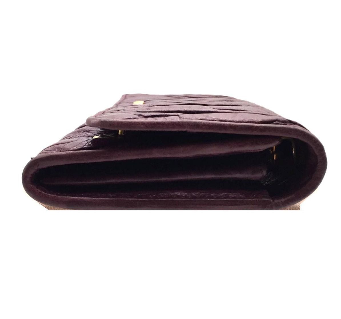 Miu Miu Croco Wallet
