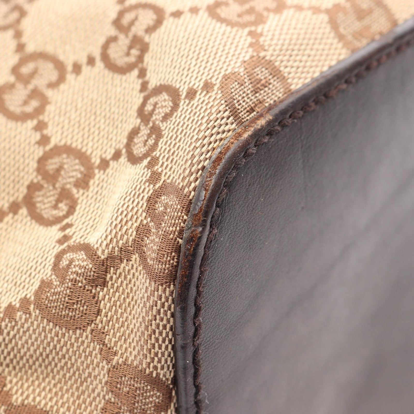 Gucci GG Canvas Tote Bag - Beige, Canvas