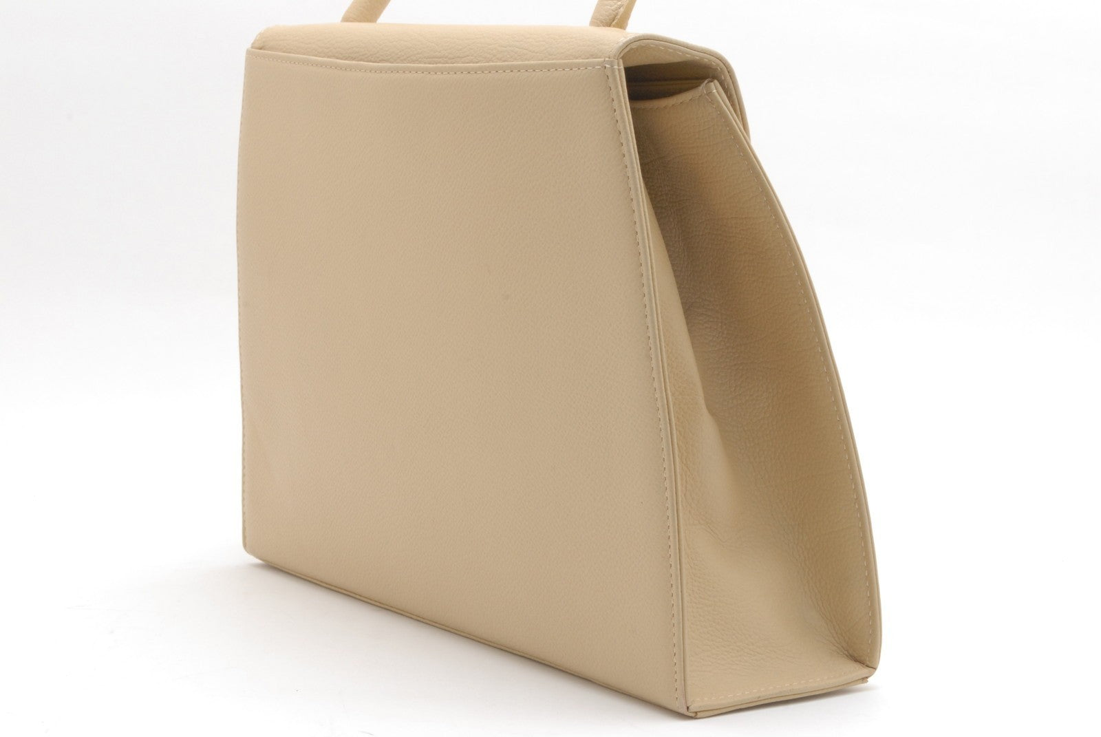 Yves Saint Laurent YSL Hand Bag - Ivory, Leather