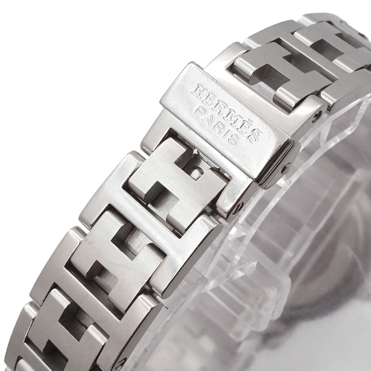 Hermès Clipper CL4 210 Watch - White, Stainless steel