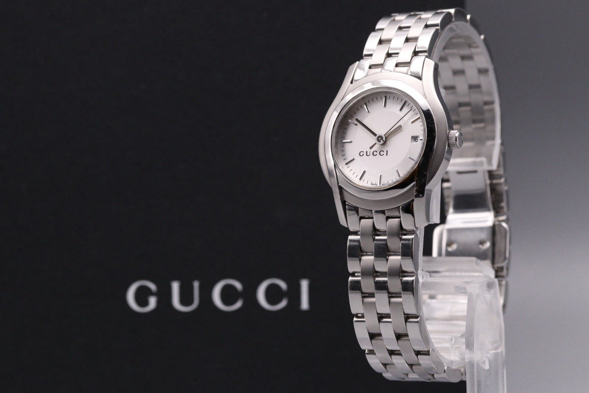 Gucci 5500L Watch - Silver, Stainless Steel- מגיע עם הקופסה!