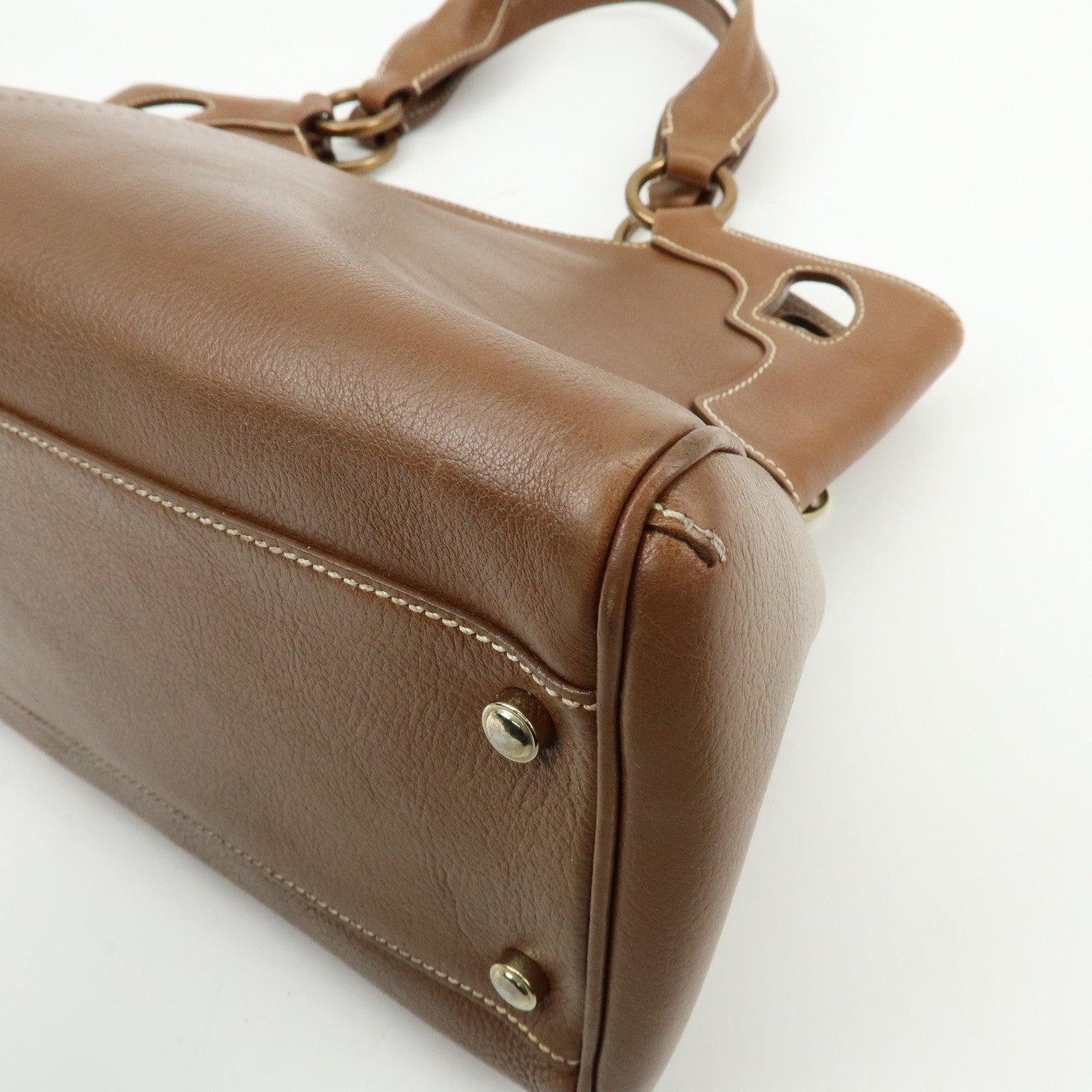 Cartier Marcello de Cartier Hand Bag - Brown, Leather
