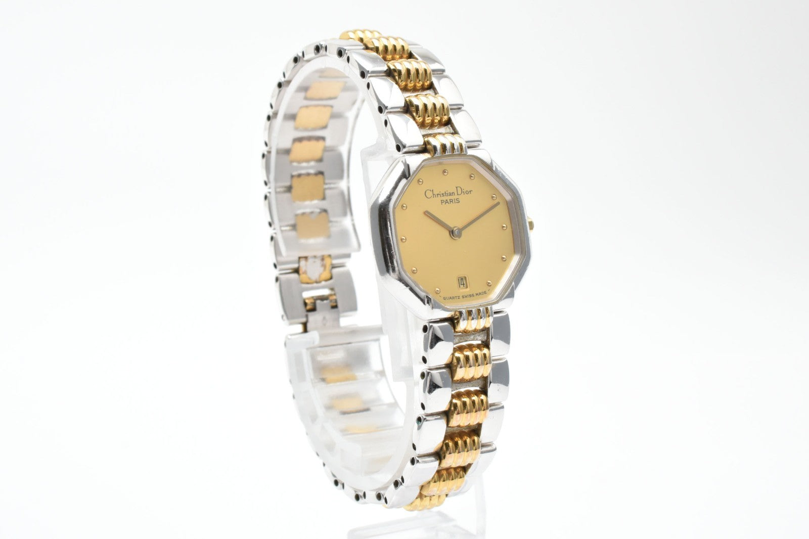 Dior Christian Dior 48.203 Wristwatch - Gold, Stainless Steel