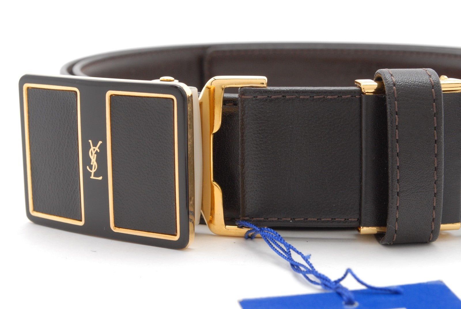 Yves Saint Laurent Vintage Belt - Black, Leather