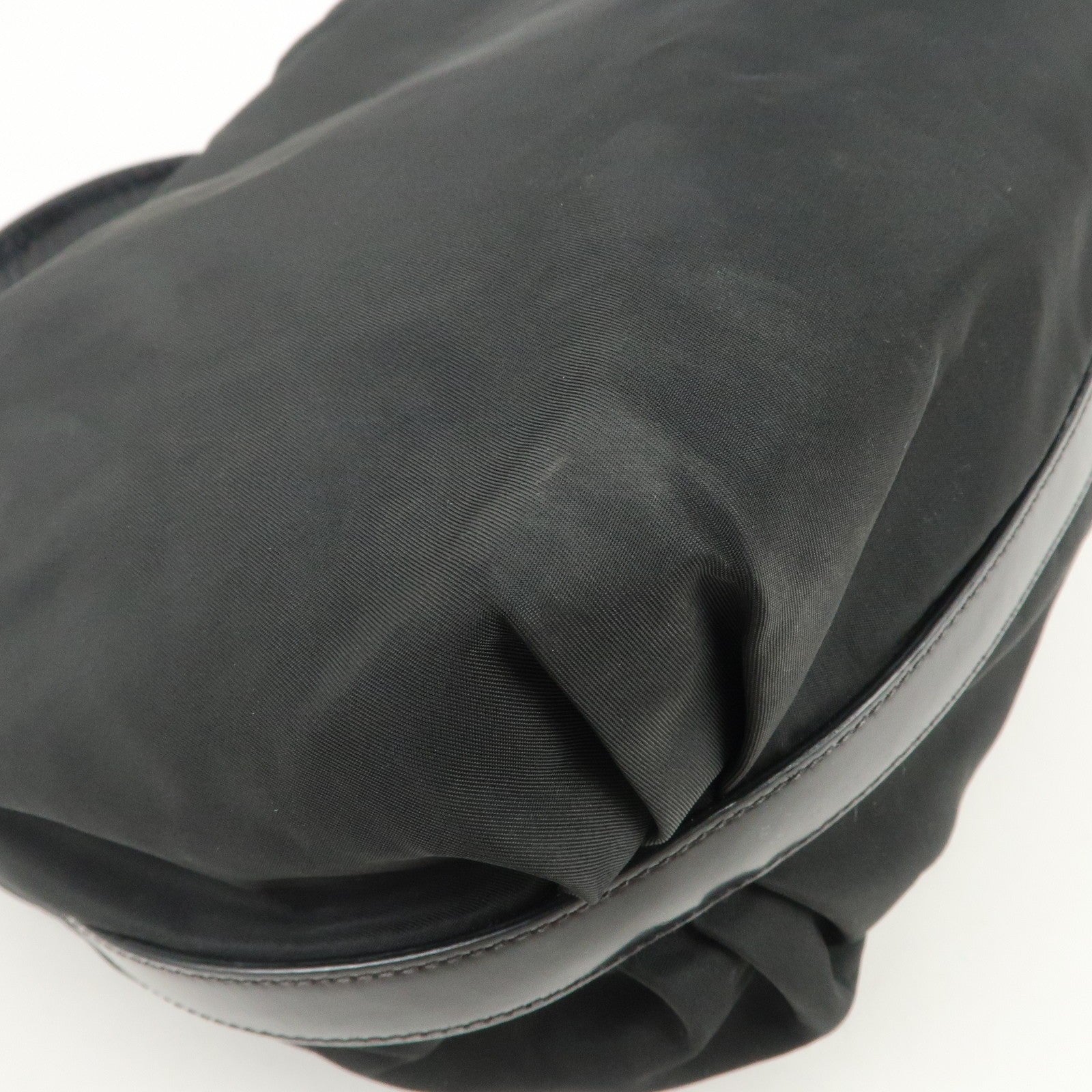 Prada Shoulder Bag - Black, Nylon, Leather