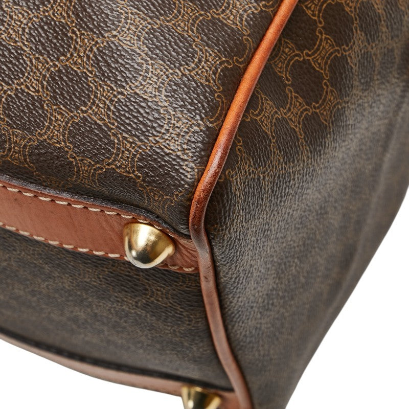 Celine Macadam Boston Bag - Brown, PVC