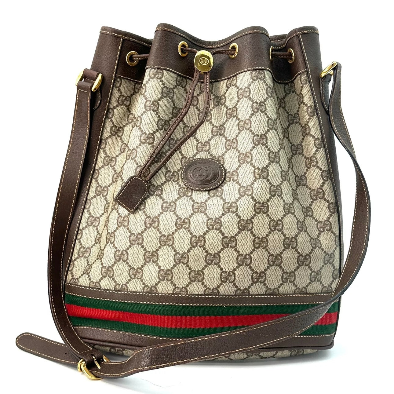 Gucci sherry line bucket