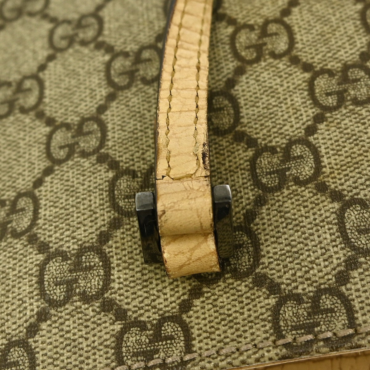 Gucci GG Handbag - Brown, PVC