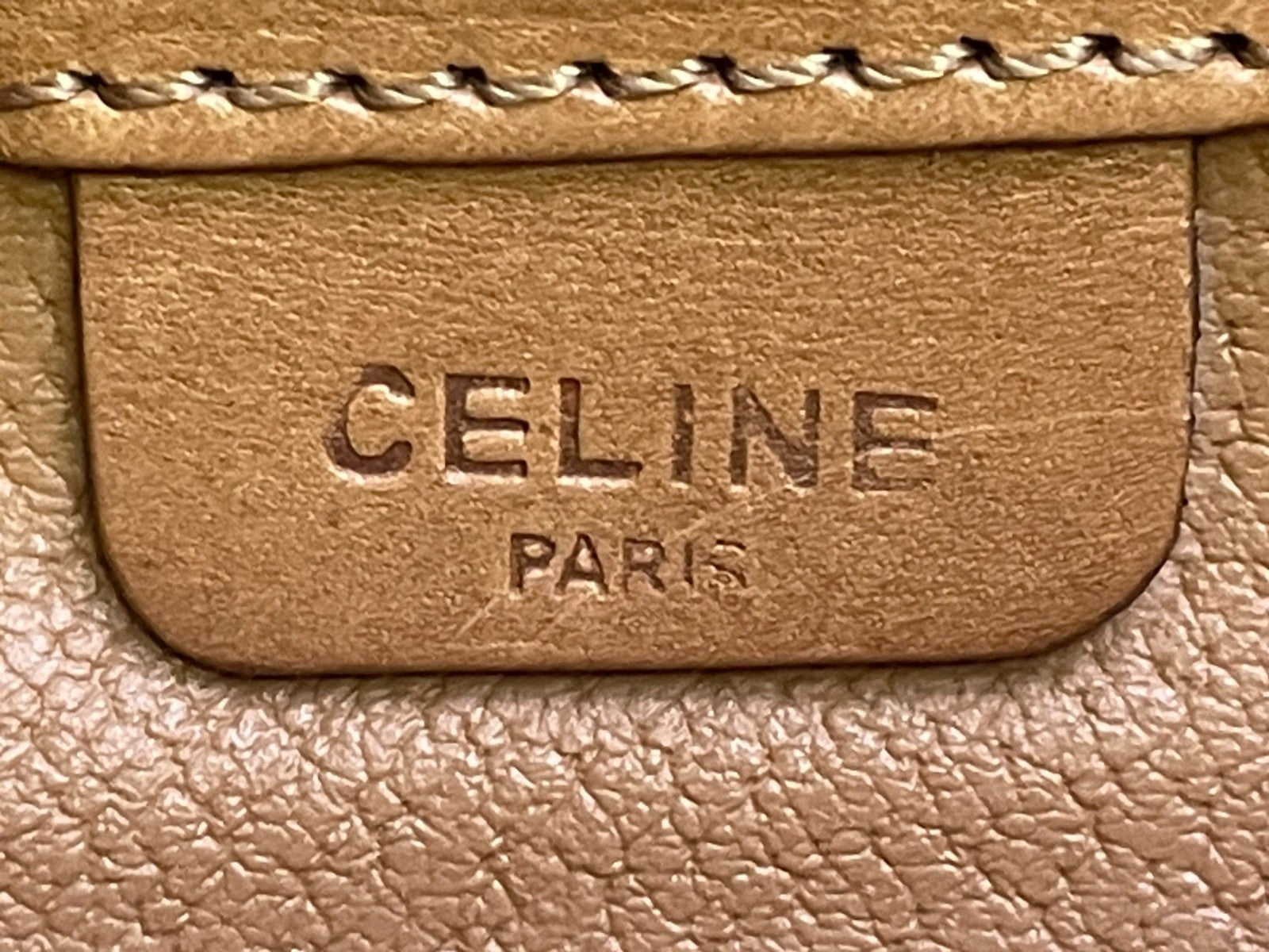 Celine Macadam Clutch Bag - Brown, Leather and PVC