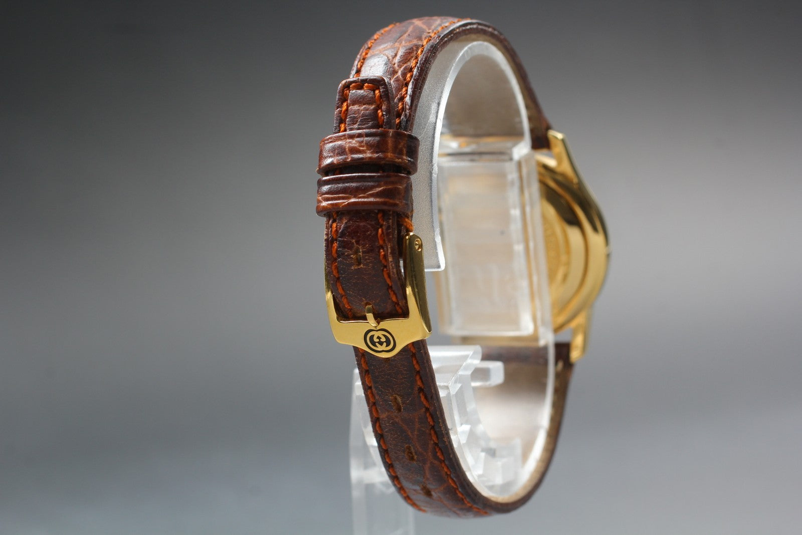 Gucci 5400L Wristwatch - White, Stainless Steel