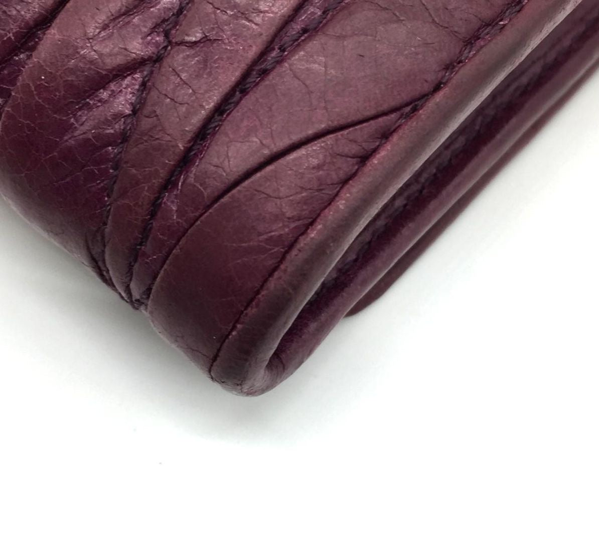 Miu Miu Croco Wallet