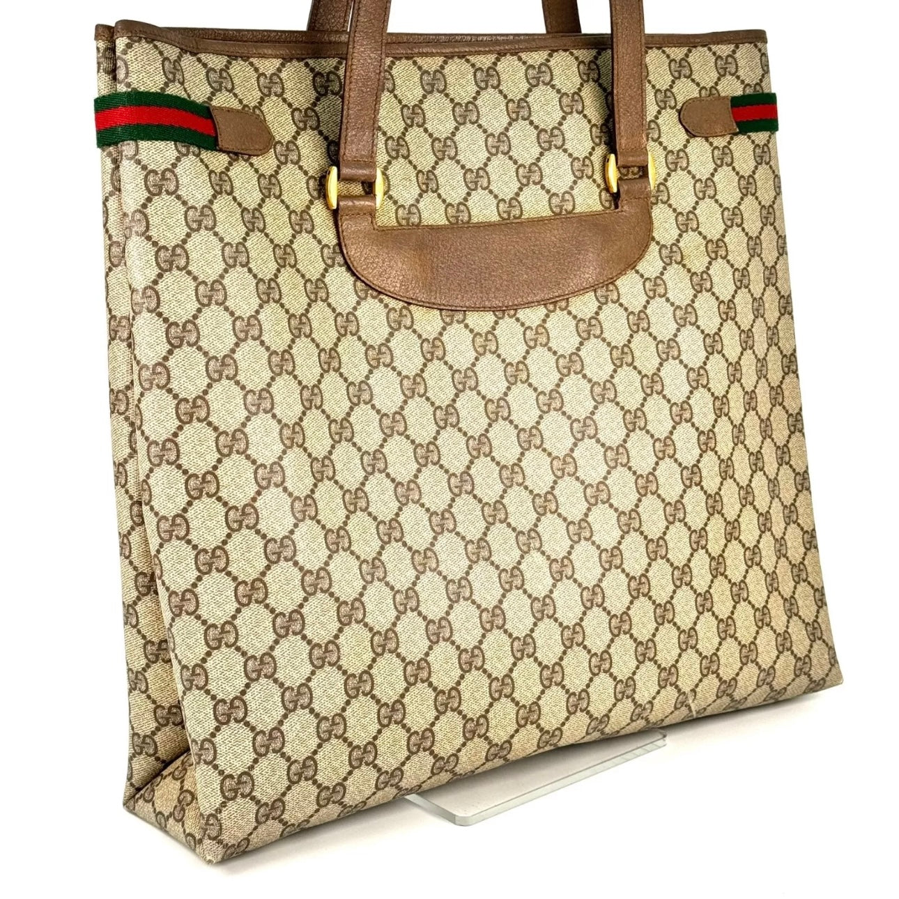 Gucci Tote Bag PVC Sherry Line