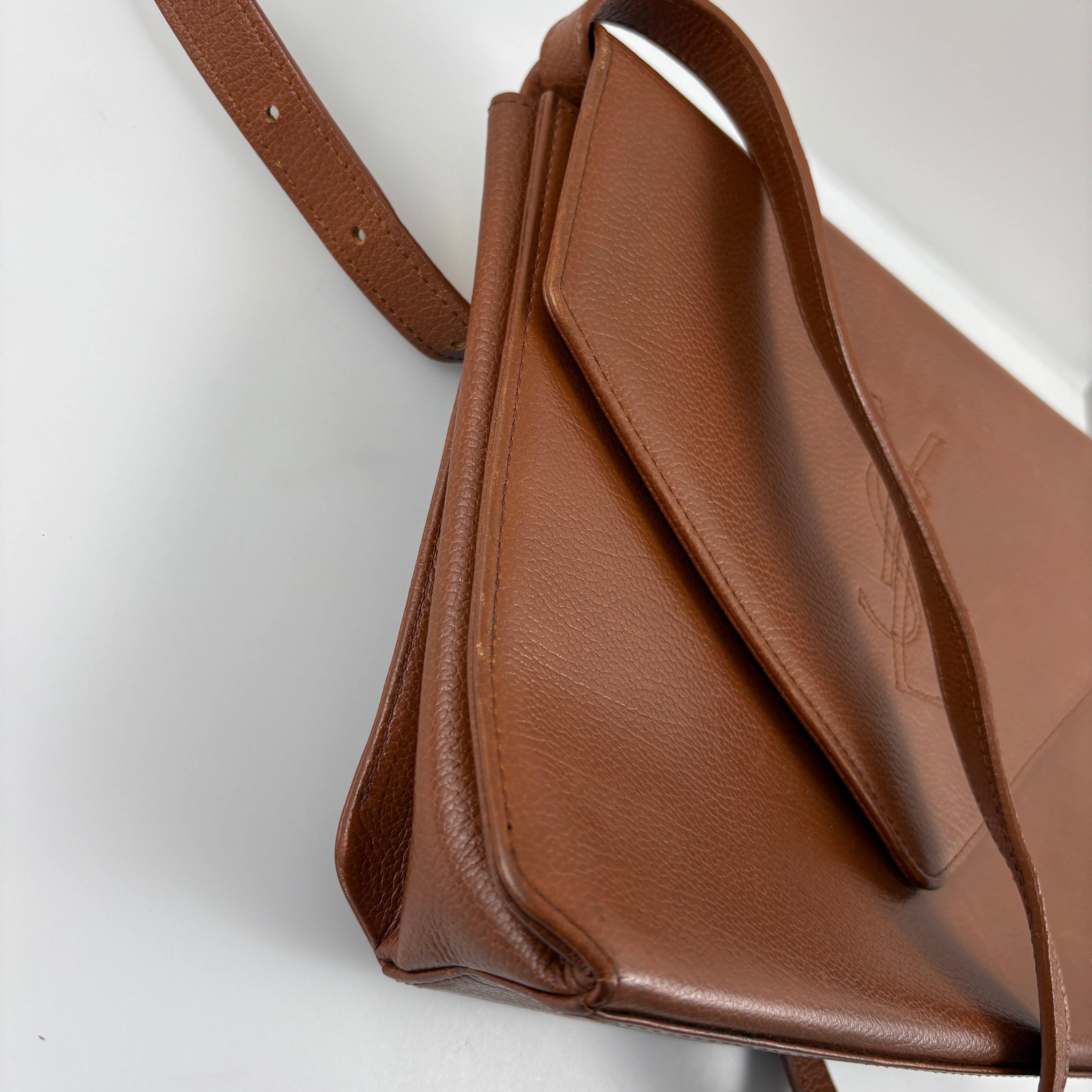 Saint Laurent Vintage Brown Bag