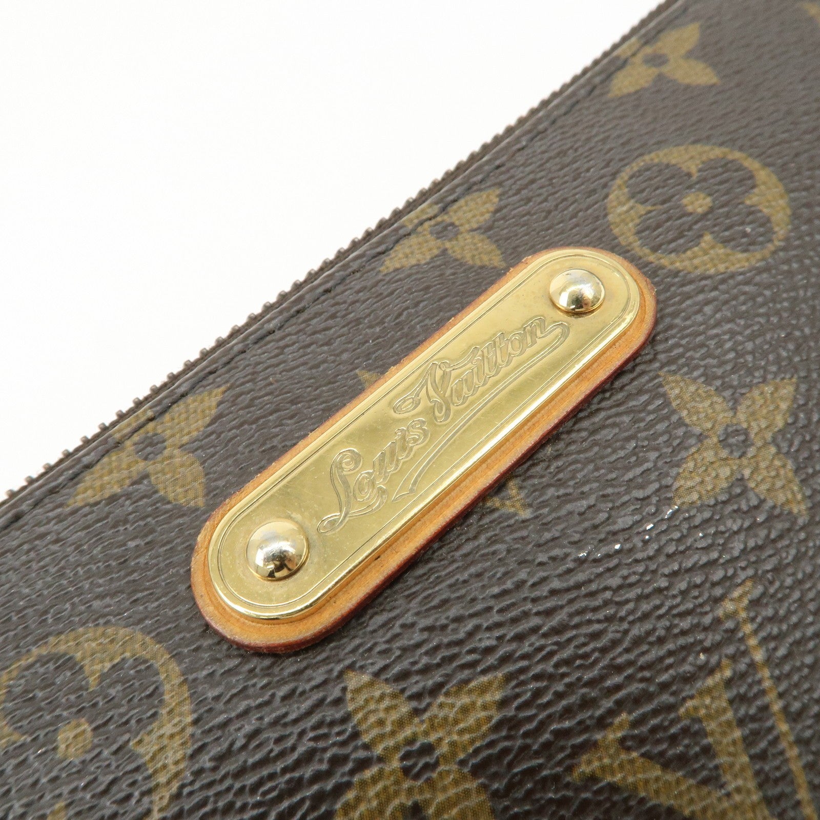 Louis Vuitton Pochette Hand Bag Pouch - Brown, Canvas