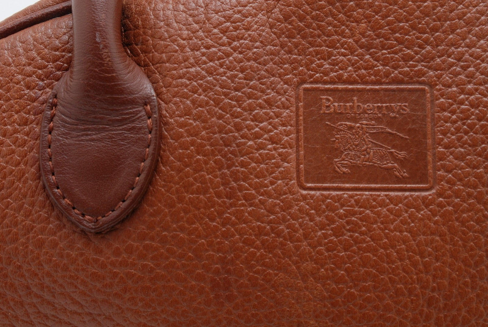 Burberrys Nova Hand Bag - Brown, Leather