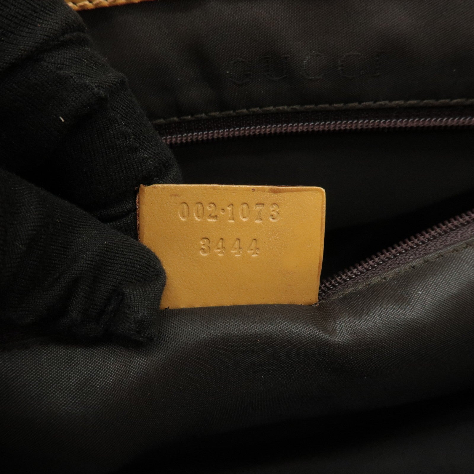 GUCCI Shoulder Bag - Black, Canvas