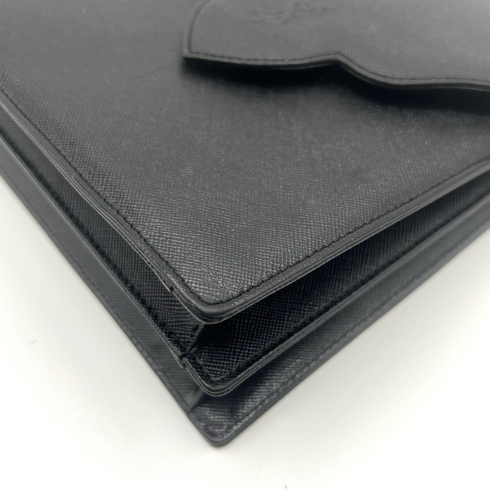 Saint Laurent YSL Shoulder Bag - Black, Leather