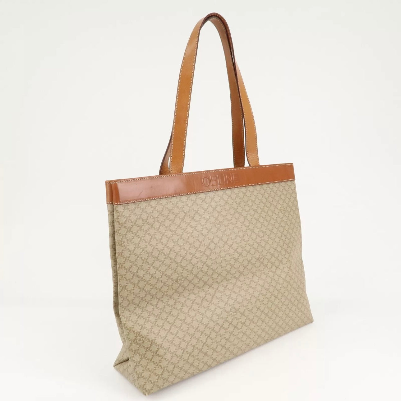 Celine Macadam Tote Shoulder Bag