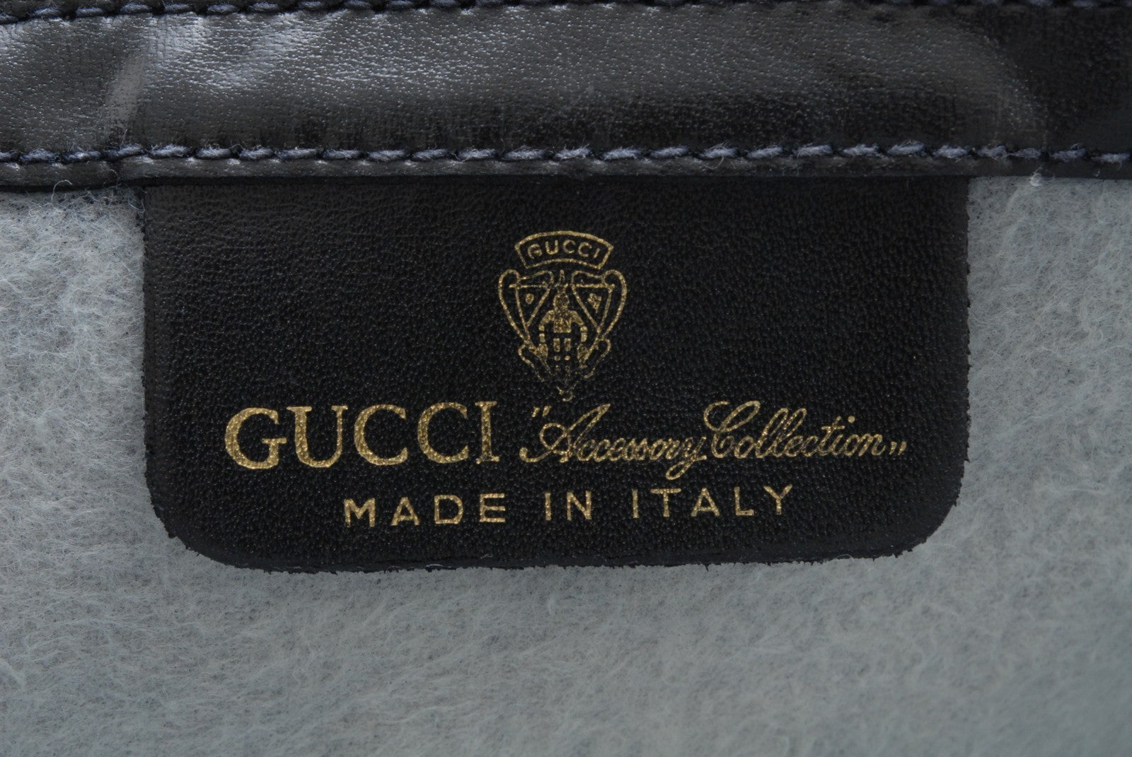 Gucci GG Supreme Web Clutch - Navy, Canvas, Leather