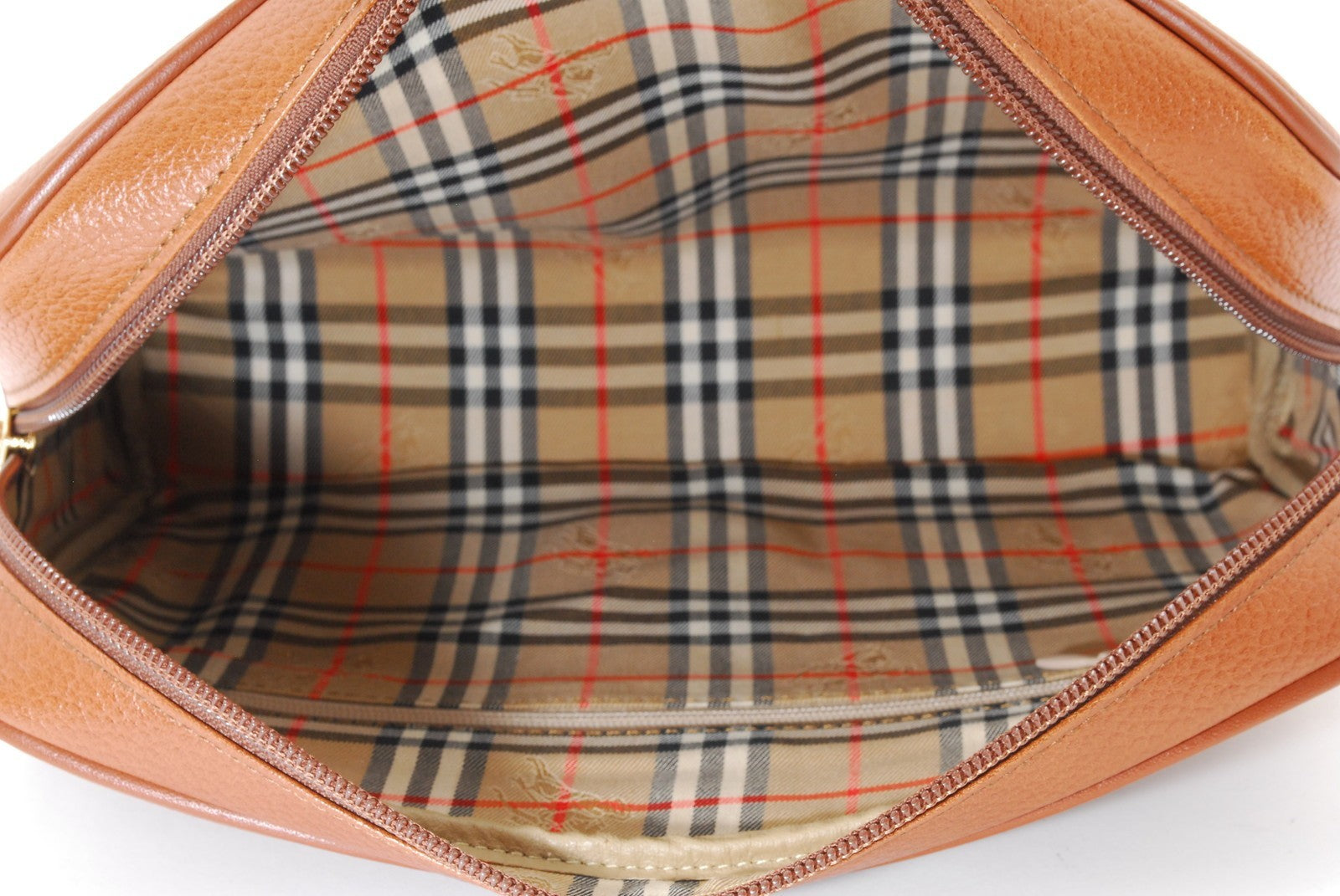 Burberrys Burberrys Clutch Bag - Brown, Leather