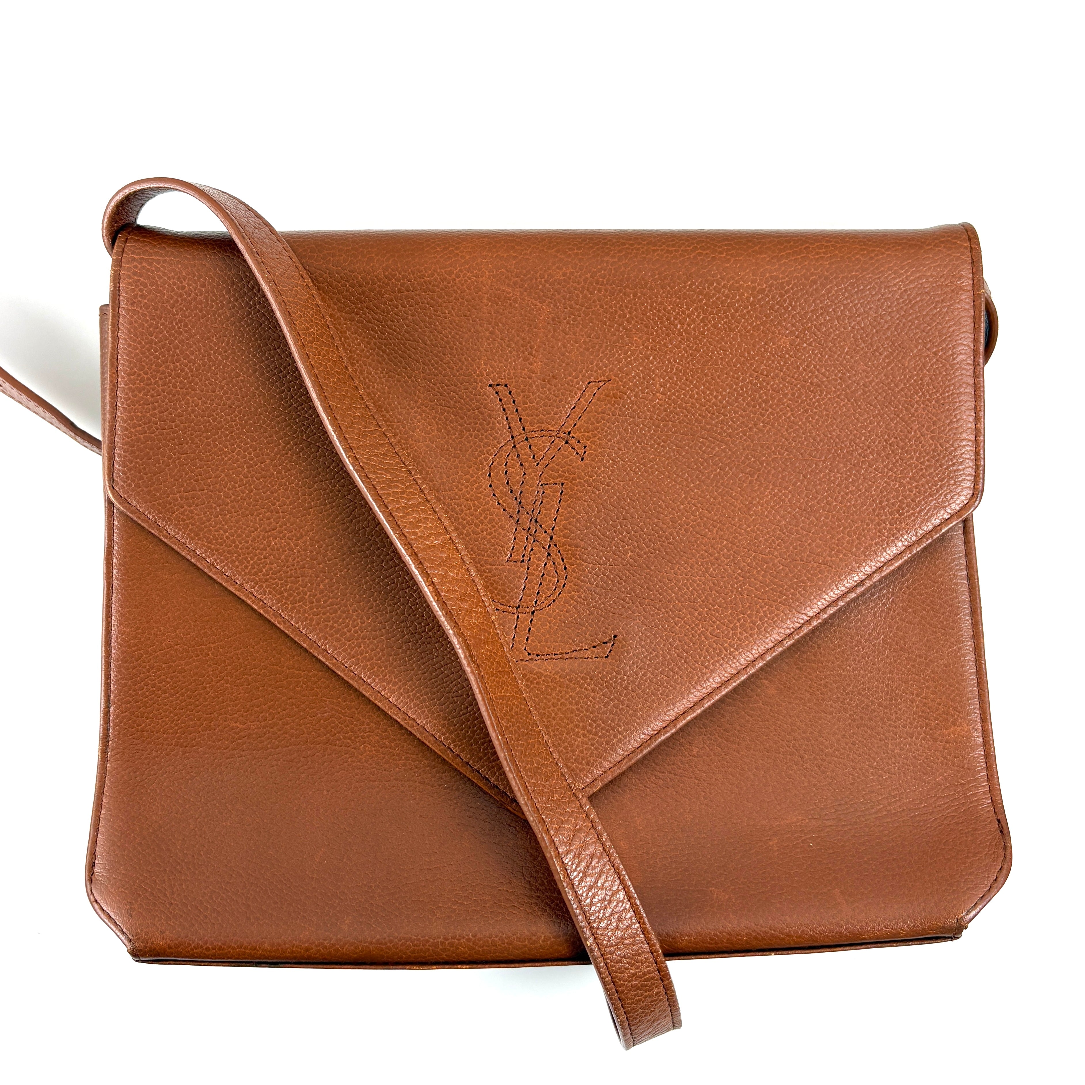 Saint Laurent Vintage Brown Bag