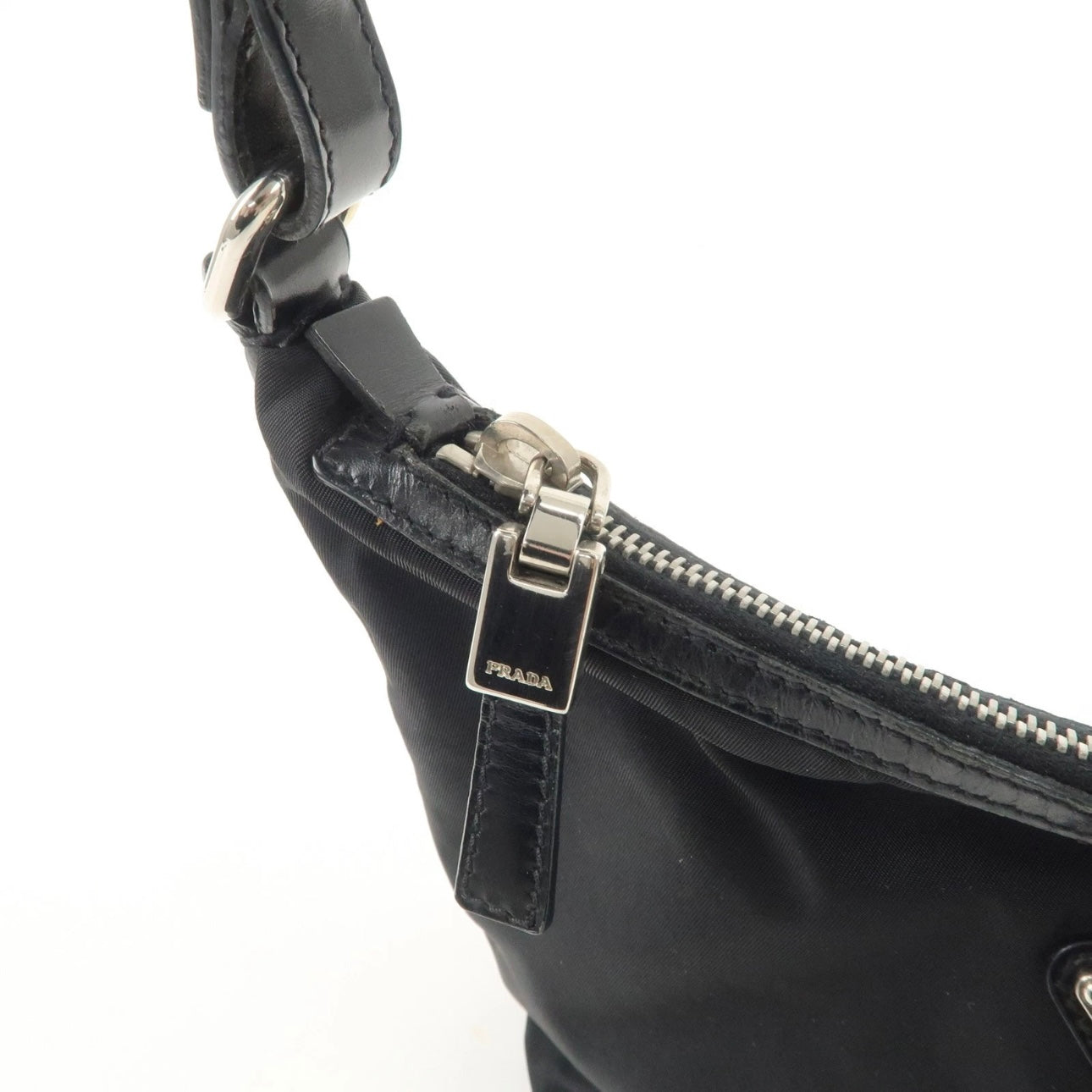 PRADA Shoulder Bag - Black, Nylon
