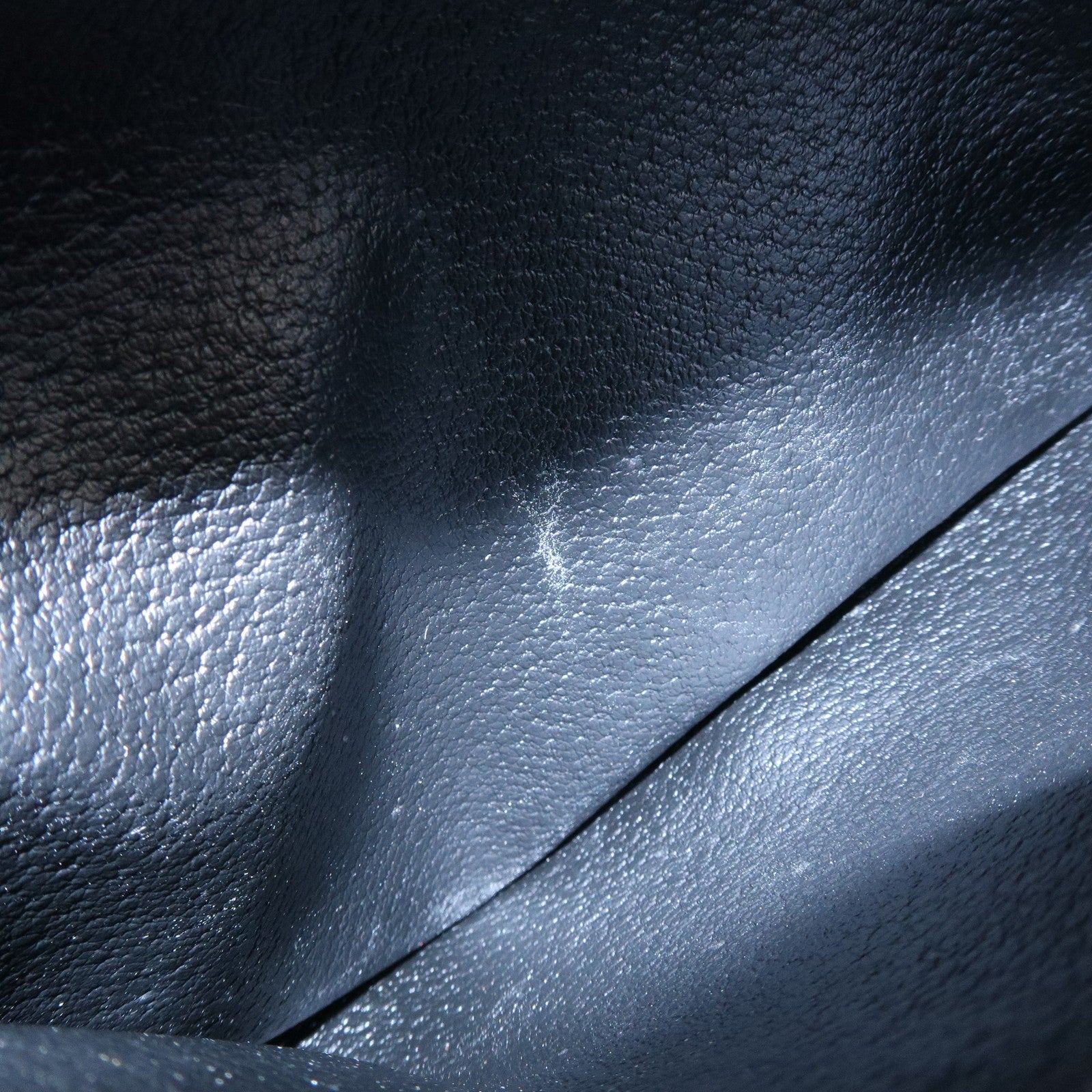 Celine Pouch - Dark Brown, Black, Leather, PVC