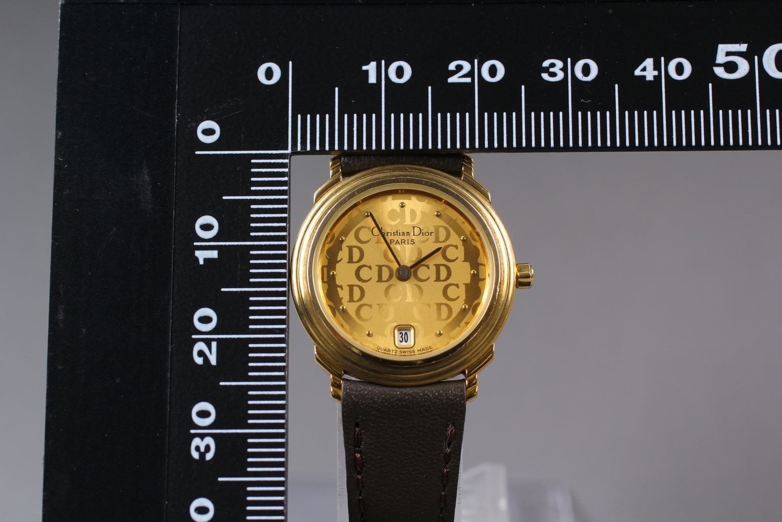 Christian Dior CD Wristwatch - Gold, Gold Plated
