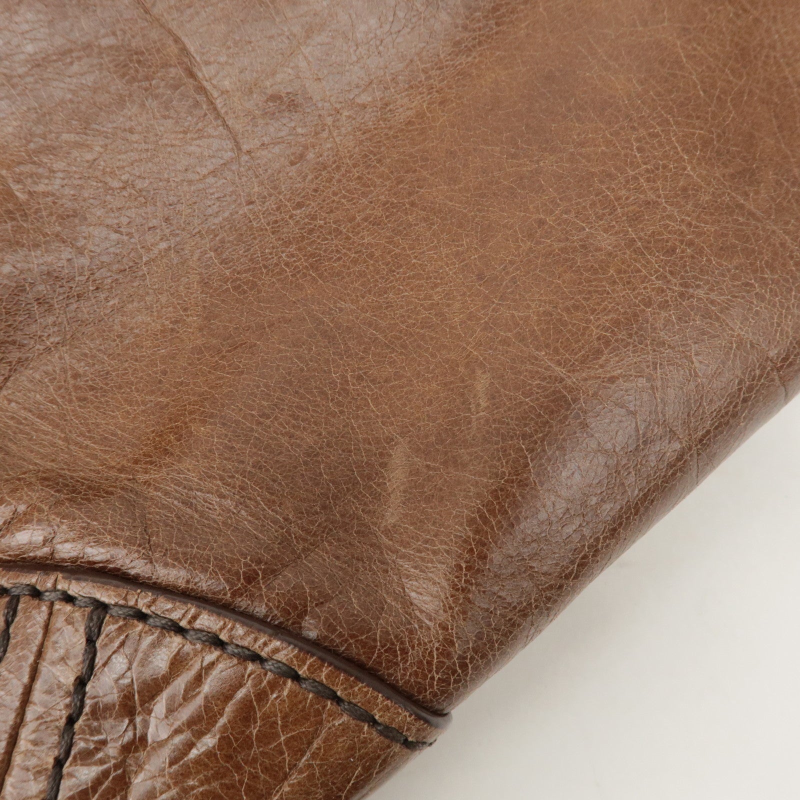 Prada 2way Bag - Brown, Leather