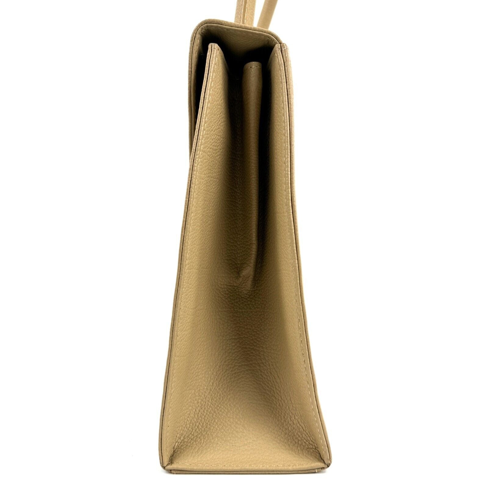 Saint Laurent YSL Handbag - Beige, Leather