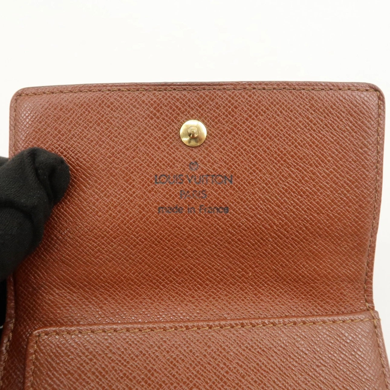 Louis Vuitton Monogram Porte Monnaie Billet Carte Credit