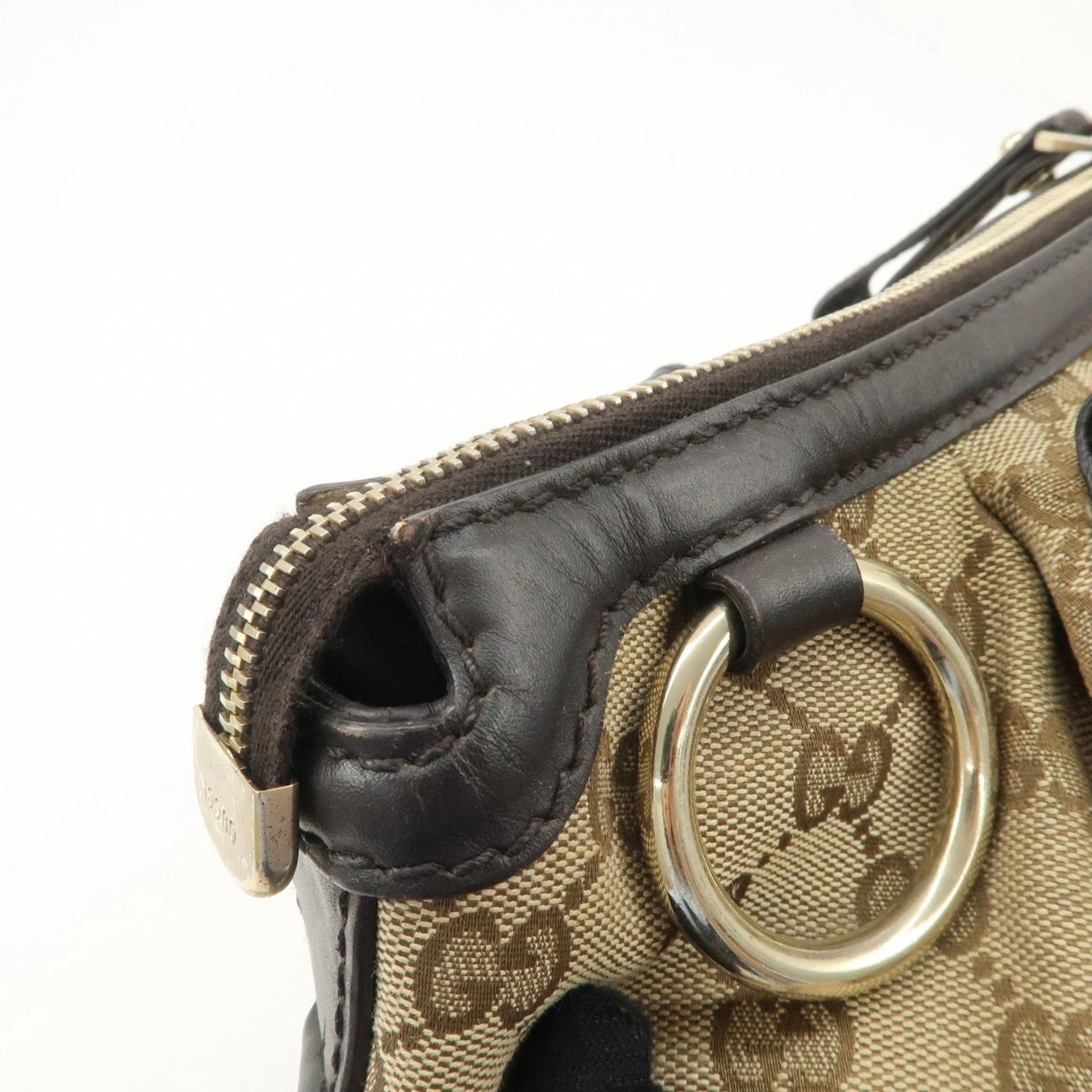 GUCCI Sukey Canvas - Brown GG Canvas