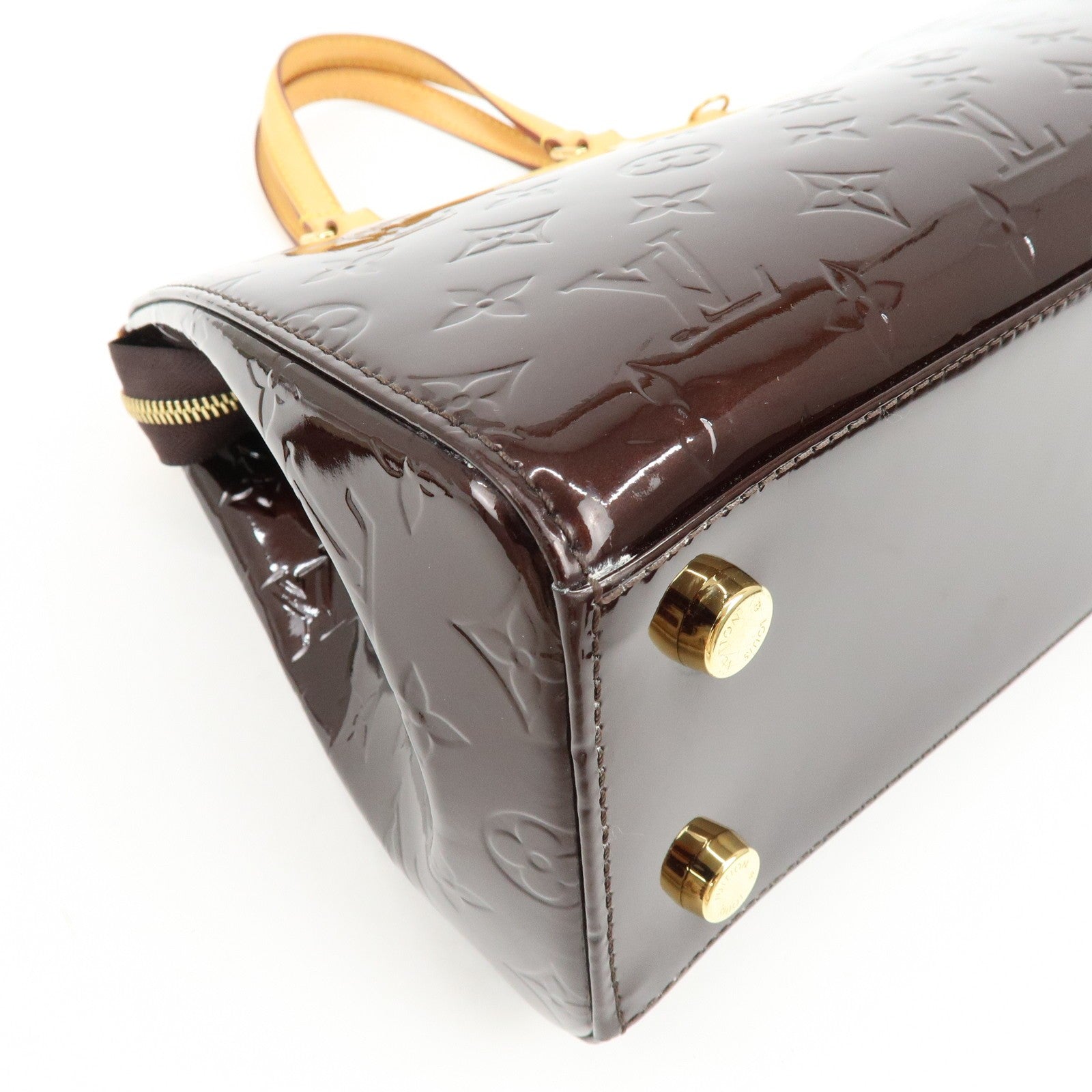 Louis Vuitton Monogram Vernis Brea MM 2Way Shoulder Bag - Amarante, Vernis Leather